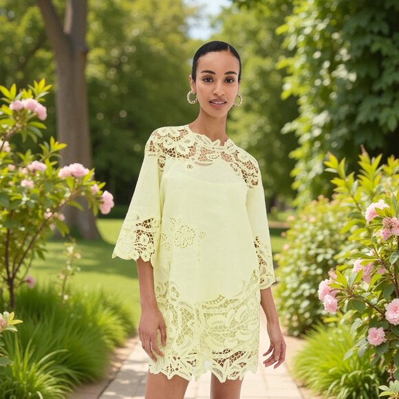 ULLA JOHNSON BRINNA MINI DRESS/TUNIC SISE ^ US NEW - Picture 1 of 16